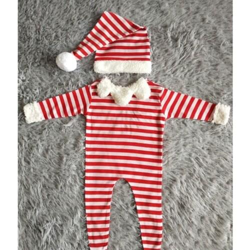 Christmas Clothes Newborn Baby Photography Props Newborn Photo Shooting Costume Q1FE