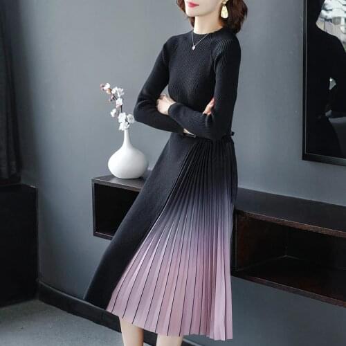 Модные вязаные платья YIHERMI China At AliExpress