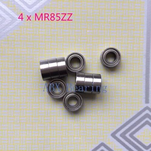 4pcs MR85ZZ MR85 675ZZ L-850ZZ deep groove ball bearing 5x6x2.5 mm miniature bearing 5*6*2.5 mm