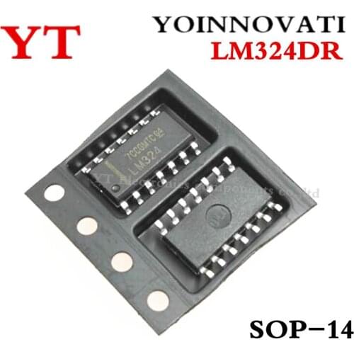 500pcs/lot LM324DR SOP14 LM324 LM324DR2G Best quality