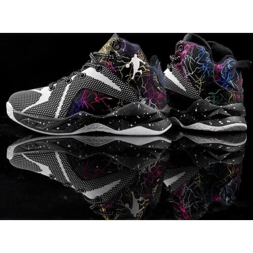 Boys Basketball Shoes High Quality Top Soft Non-slip Kids Sneakers Thick Sole Children Sport Shoes Outdoor Boy Trainer Basket