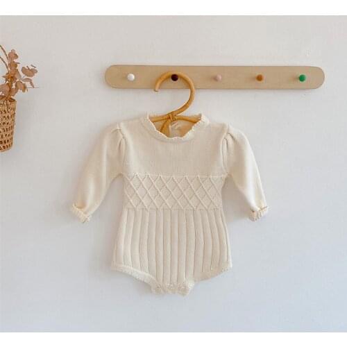 Baby Romper Jumpsuit Knitted Baby Clothes Newborn Baby Boy Girl Romper Clothes Cotton Toddler Baby Jumpsuit Overalls Boy Onesie