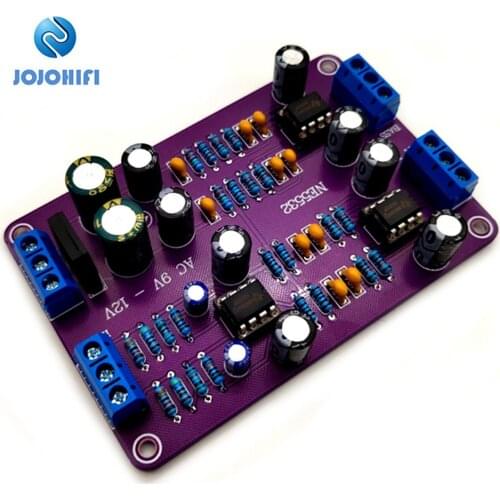 Electronic Frequency Divider 160Hz-33860Hz NE5532 2 Way Division Monolithic Capacitor Pre-Stage Linkwitz- Riley Filter