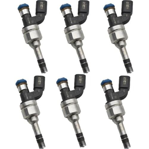 6pcs 12633784 Fuel Injector Nozzle for Buick LaCrosse Regal Verano Chevrolet Captiva Sport Equinox Impala Malibu GMC Terrain 2.4