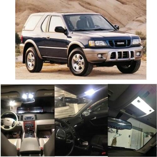 Interior Led lights For 2000 Isuzu Amigo VehiCROSS Hombre Rodeo Dome Light Map Light Courtesy Door Light Glove Box Light