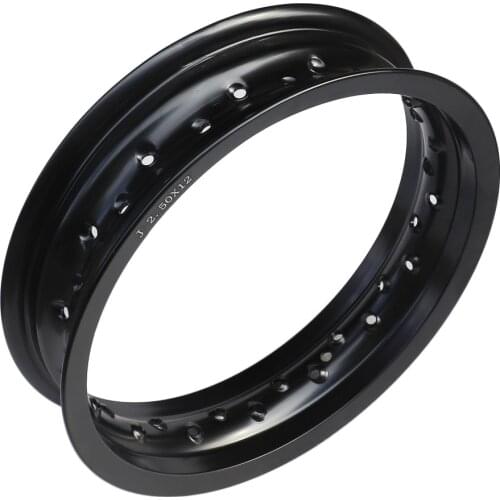 12 inch 2.50*12 2.50x12" Inch 32 Spokes Holes Aluminum Alloy Wheel Rims Dirt Pit Bike Motorcycle Accessories