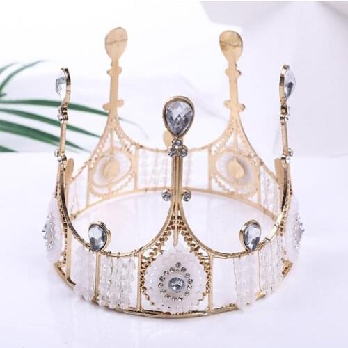 Crown Cake Topper Beautiful Decorative Fashion Birthday Cake Decorating Tool Crown Cupcake Topper for Girl