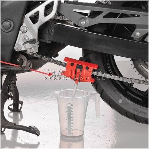 Motorcycle Chain Brush Cleaner Covers for HONDA KAWASAKI YAMAHA KTM DUCATI SUZUKI Swing Arm Chains Cleaning Machine Kit Set