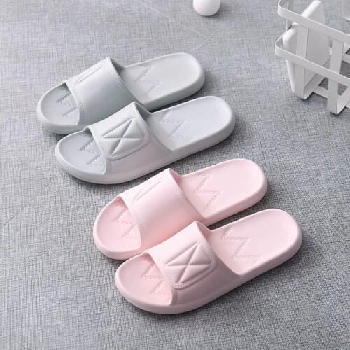 Slippers Shoes Indoor Couple Anti-Slip Slippers Men and Women Home Ultra-Stretch Wear-Resistant EVA Slipper Mens Shoes