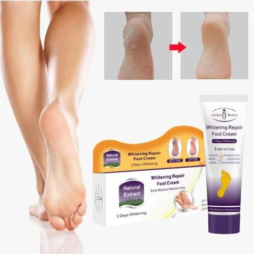100g Whitening Repair Foot Cream Anti-Drying Crack Foot Cream Heel Cracked Repair Cream Removal Dead Skin Hand Feet Care