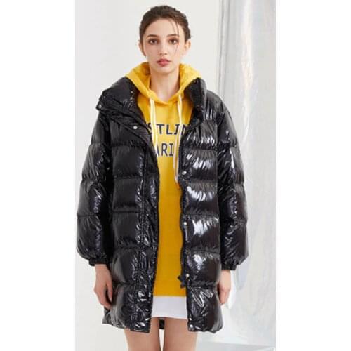 Womens winter coats latest woman fashion thicken warm down cotton padded parkas jacekts womens winter snow outwear