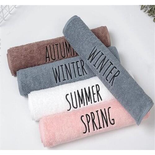 100% Cotton Bathroom Towels for Adults Bath Face Towel Travel Hand Towel For Lover Men Women Japanese Four Seasons Towel