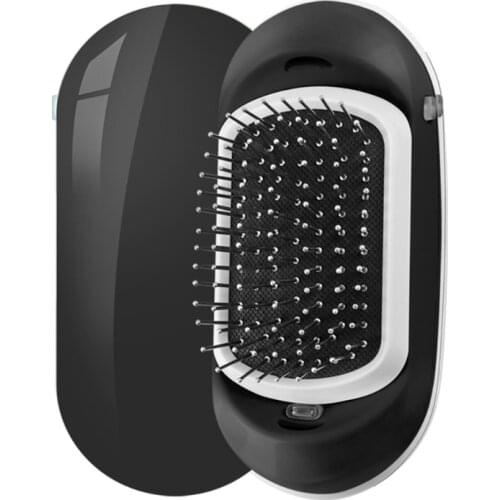 Portable Electric Ionic Hairbrush Negative Ions Hair Brush Styling Scalp Massage Comb for Salon Home Use