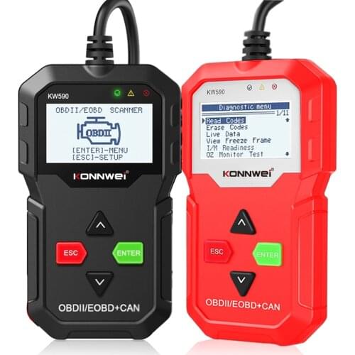 KONNWEI KW590 OBD2 Scanner Car Diagnostic Scanner for For Cars After 1996 OBD 2 Auto Diagnostic Tool Car Scanner Tools