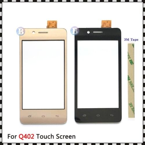 Replacement High Quality 4.0" For Micromax Bolt Q402 Touch Screen Digitizer Sensor Outer Glass Lens Panel