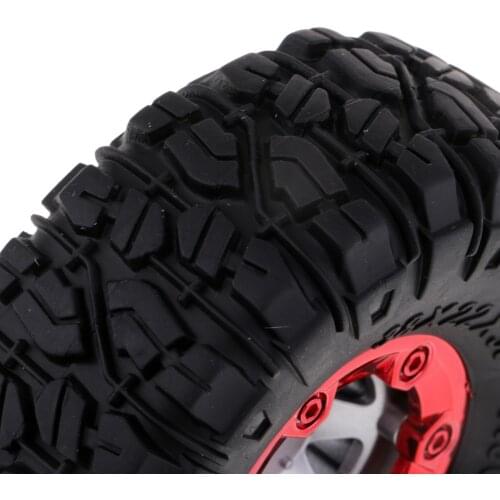 1:12 RC Vehicle Model 100mm Tire Tyres 12mm Wheel Hex Rim For 12428 12423 2x