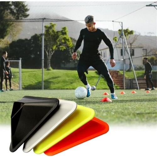 10PCS Triangle Logo Disc Football Training Equipment Obstacle Logo Cone Combination Agility Training Accessories