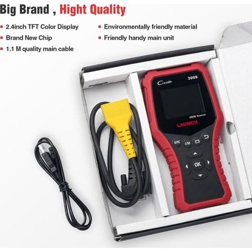 2020 CR3008 CreaderX431 car diagnostic instrument car detector code reader tool OBD2 Full Function auto diagnosis DHL free ship