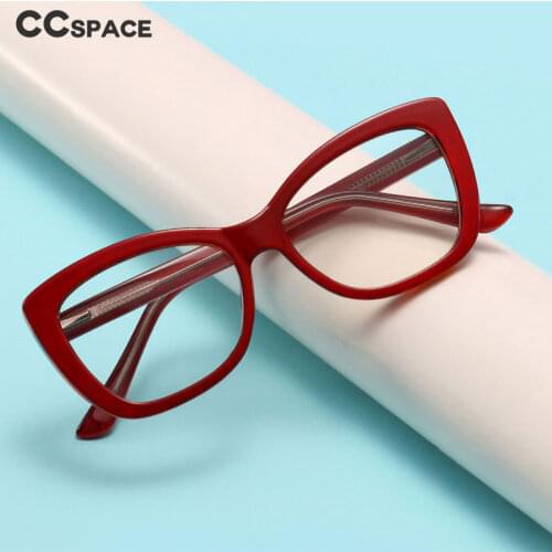 48335 Tr90 Plastic Titanium Cat Eye Glasses Frame Mens and Womens Optical Fashion Computer Glasses