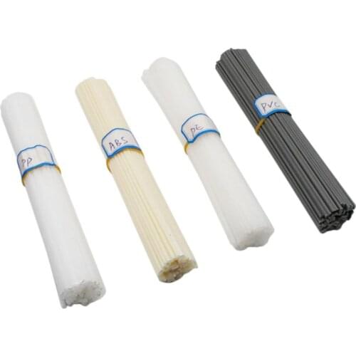 50PCS Plastic Welding Rods 7.87In ABS/PP/PVC/PE Welding Rods For Welding Torch Welding Maintenance Supplies Car Accessories