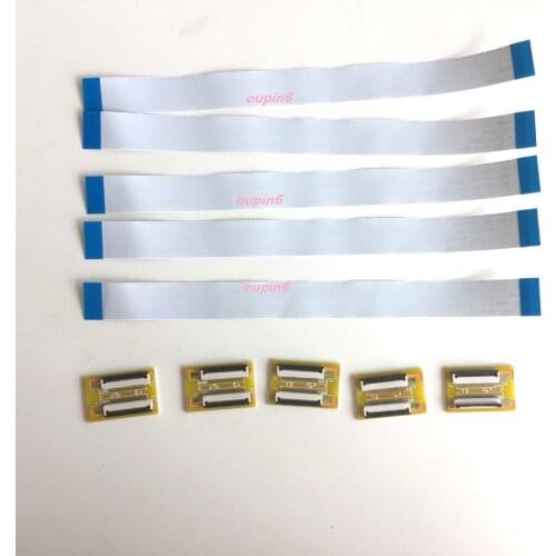 5 X 32Pin To 32Pin ZIF 0.5mm pitch Connector adapter + 200MM Line Flat Cable FPC FFC Extend Extension