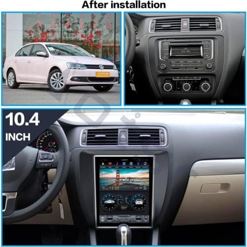 Aotsr Tesla 10.4“ Android 8.1 Vertical screen Car DVD Multimedia player GPS Navigation For VOLKSWAGEN SAGITAR 2012-2016 carplay