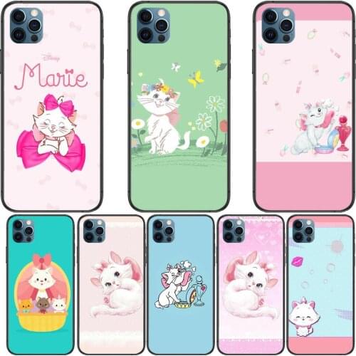 Lovely Cat Marie For phone case iphone 11 cases for women iphone 11 pro max cases for girls 12 iphone case phone cases