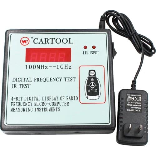 Digital Remote counter Wireless Frequency tester for Car Auto Key Detector counter IR test