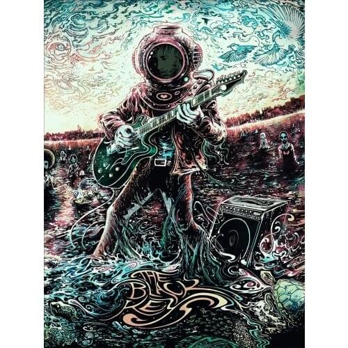 Home Decor The Black Keys Rock Band-Silk Art Poster Wall Sticker Decoration Gift