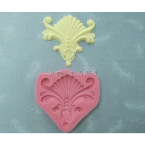 European style sculpture pattern cake border flower Sugar lace silicon Mold Fondant Cake polymer clay