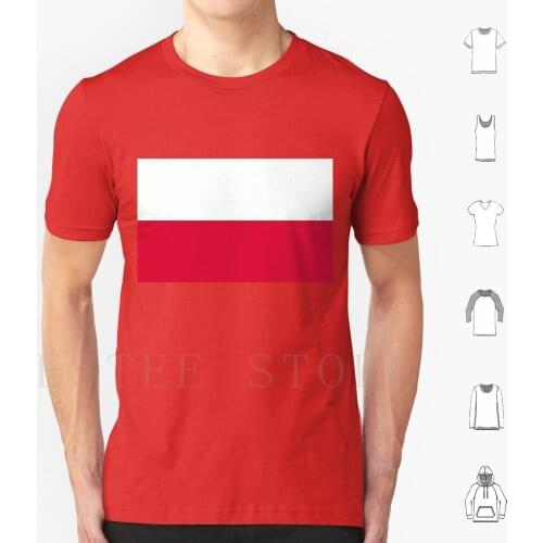 Poland Flag T Shirt Print Cotton Poland Flag Country World Fashion Men Womens Trends Tendencies Hipster Swag Menstyle Wife Cups