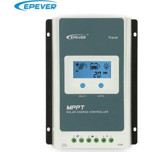 Epever 10A 20A 30A 40A MPPT Solar Charge Controller TracerAN 12V24V Auto Work with RS485 Communication Solar Panel Regulator