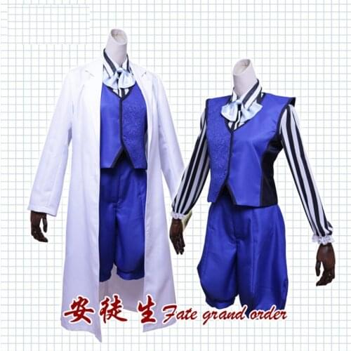 Fate Grand Order Hans Christian Andersen Halloween festival cosplay costume