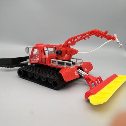 Metal 1:64 CAR Model Simulation Snowplow Truck Construction Truck Crane Bulldozer Figure Model