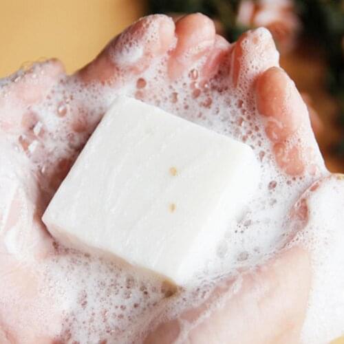 Handmade Milk And Rice Soap Making For Bath Gift Boyfriend Girlfriend Shop Cosmetics Body Care Skin Whitening Wedding Gifts