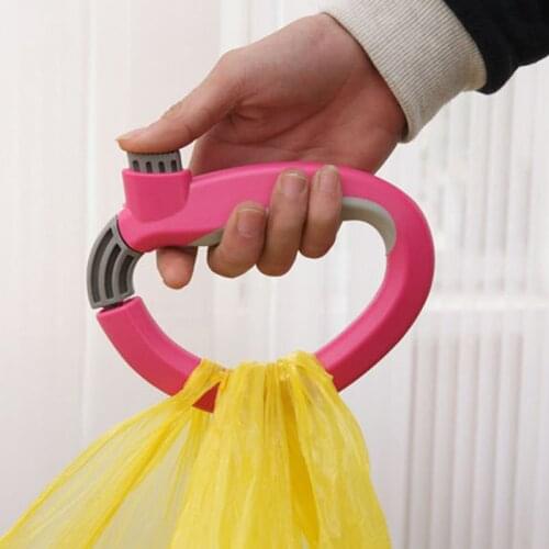 Portable Plastic Vegetable Carrying Tools Large Load Open And Close Type Vegetable Carrying Tools D-type Device Bag Carrier