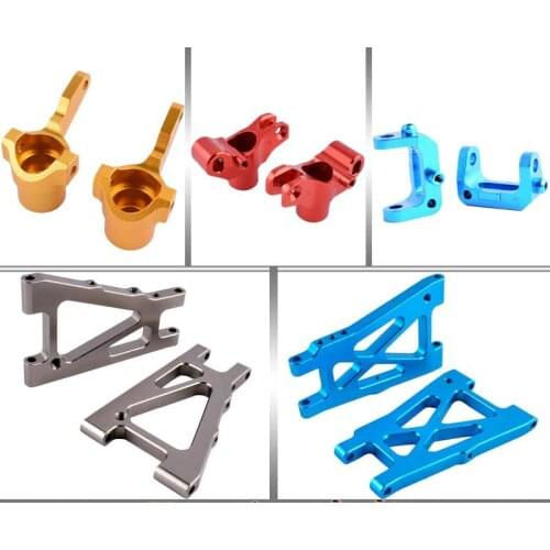 RC Kyosho JS 4wd 1: 10 Model Car Upgrade Parts Steering Hub Carrier/Rear Alxe Mount/Rear Lower Suspension Arm/C Knuckle