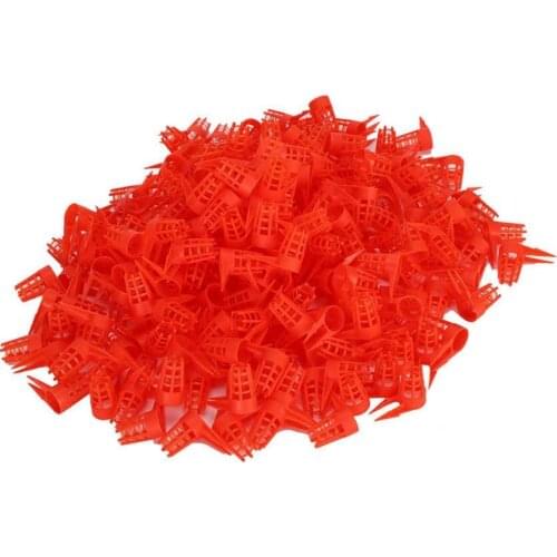 Reptiles Living Box Insect box Plastic Opening Bee Queens Cage Protective Cell Cover Beekeeping Tool Supplies Insects