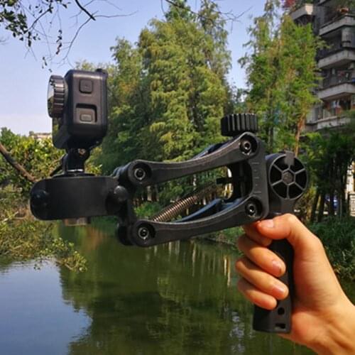 Stabilizer Handle Grip Arm Handheld Shock Absorber Bracket Flexible 4th Axis Holder For DJI OSMO Pocket 2 Gimbal Phone Accessory