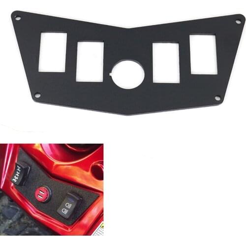 Motorcycle Auxiliary Shelf Dash Panel Aftermarket Fit For Polaris RZR XP 900 800 570 2008 2009 2010 2011 2012 2013 2014