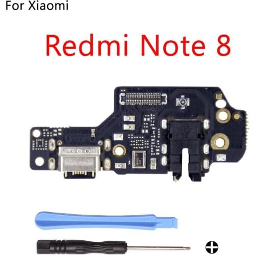 USB Charging Port Charger Dock Connector Flex Cable For Xiaomi Redmi Note 8 9 Plus Pro Repair Ports