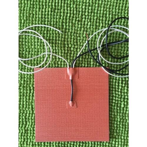 200X200mm,300W 220V, w/ NTC 100K Thermistor, Silicone Heater 3D Printer Heater,Heatbed, First Grade Quality Guaranteed