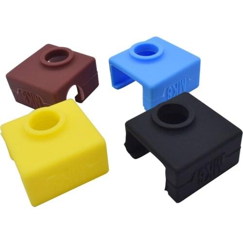 3D Printer Parts Silicone Sock for V6 Volcano MK8/MK9/CR10/CR10S Heated Block Warm Keeping Cover