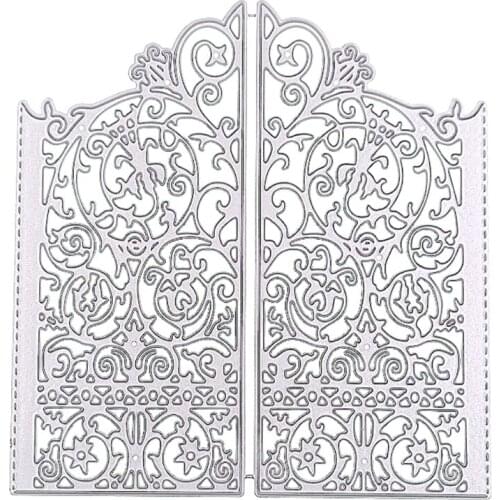 Flower Frame Metal Cutting Dies Stencil DIY Scrapbooking Album Paper Card Template Mold Embossing Craft Decoration