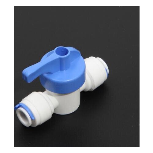 Water Filter Parts Quick joint fittings Ball valve 6.5mm 1/4" for reverse flush