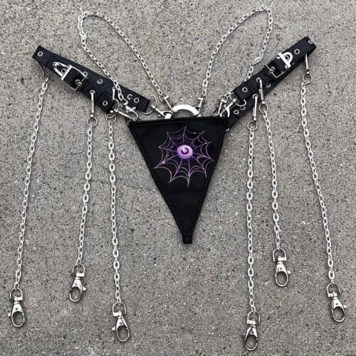 Aesthetic Panties y2k Panties Harajuku Panties Gothic Panties Punk Panties Hiphop Panties rap Panties 1of1 Panties Sexy panties