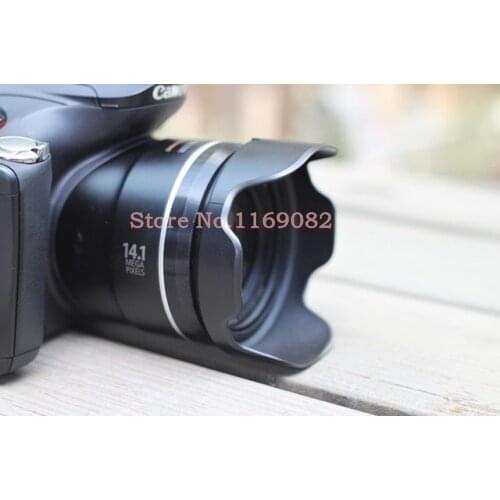 LH-DC60 Flower lens hood for SX40 SX30 SX20 SX10 SX50 IS SX1 IS camera