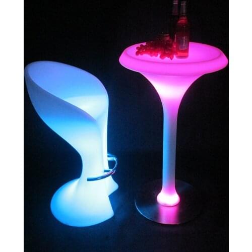 Luminescent Hardware Bar Chair led Luminescent Bar Furniture Creative Luminescent Bar Chair KTV Luminescent Bar Chair bar stools