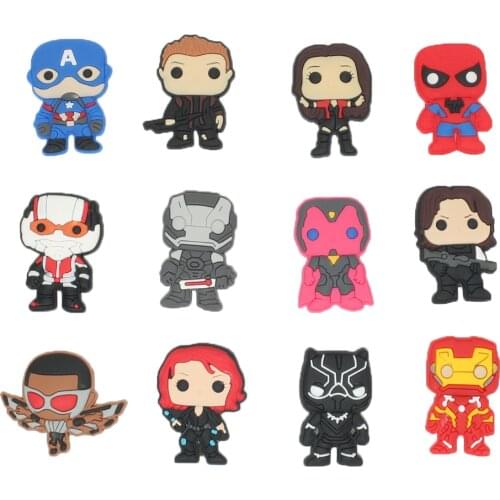 Single Sale 1pc PVC Shoe Charms,Shoe Buckles Accessories Fit Bands Bracelets Croc JIBZ,Kids Party X-mas Gift