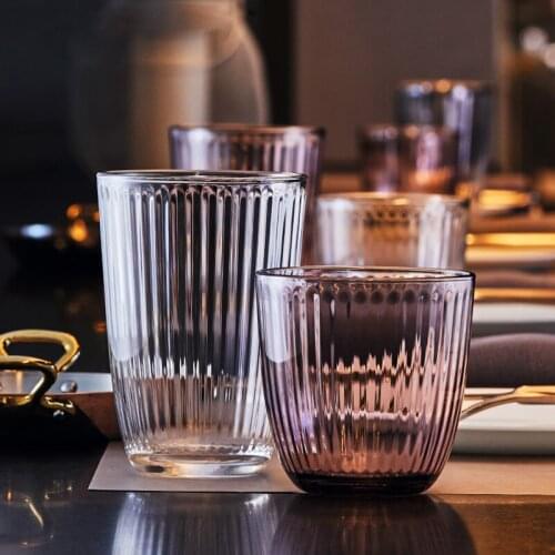 Origami Style Glass Cup Transparent Tea Coffee Mug Ice Beer Cup Heat Resistant Insulated Glass Cup Milk Juice Mug Drinkware